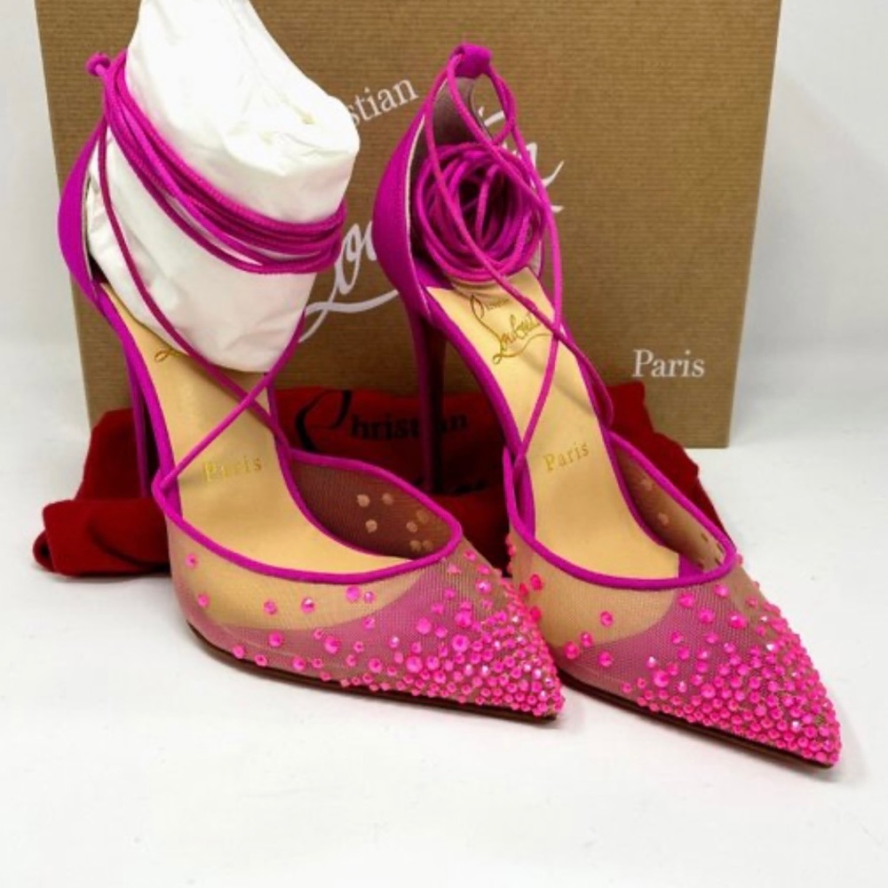 SOLD SOLD SOLD hot pink Christian Louboutin Maia Labella